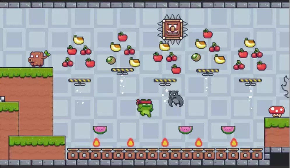 Super Frog Hero Pineapple Capture d’écran 3