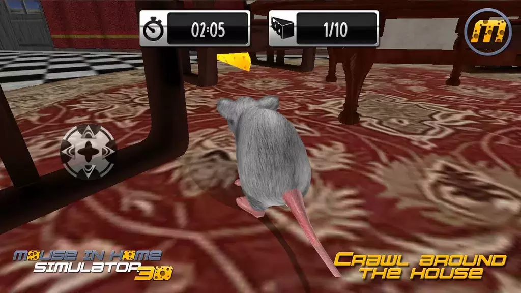 Mouse in Home Simulator 3D captura de pantalla 1