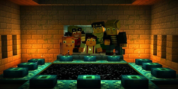 ภาพหน้าจอ Minecraft: Story Mode 3