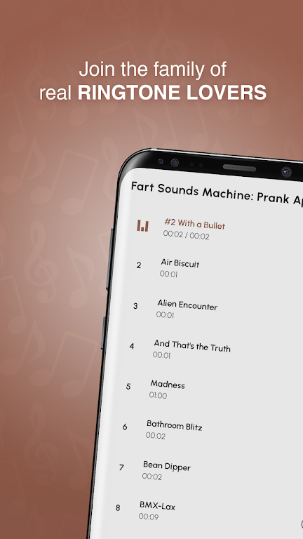 ภาพหน้าจอ Fart Sounds Machine Prank 1