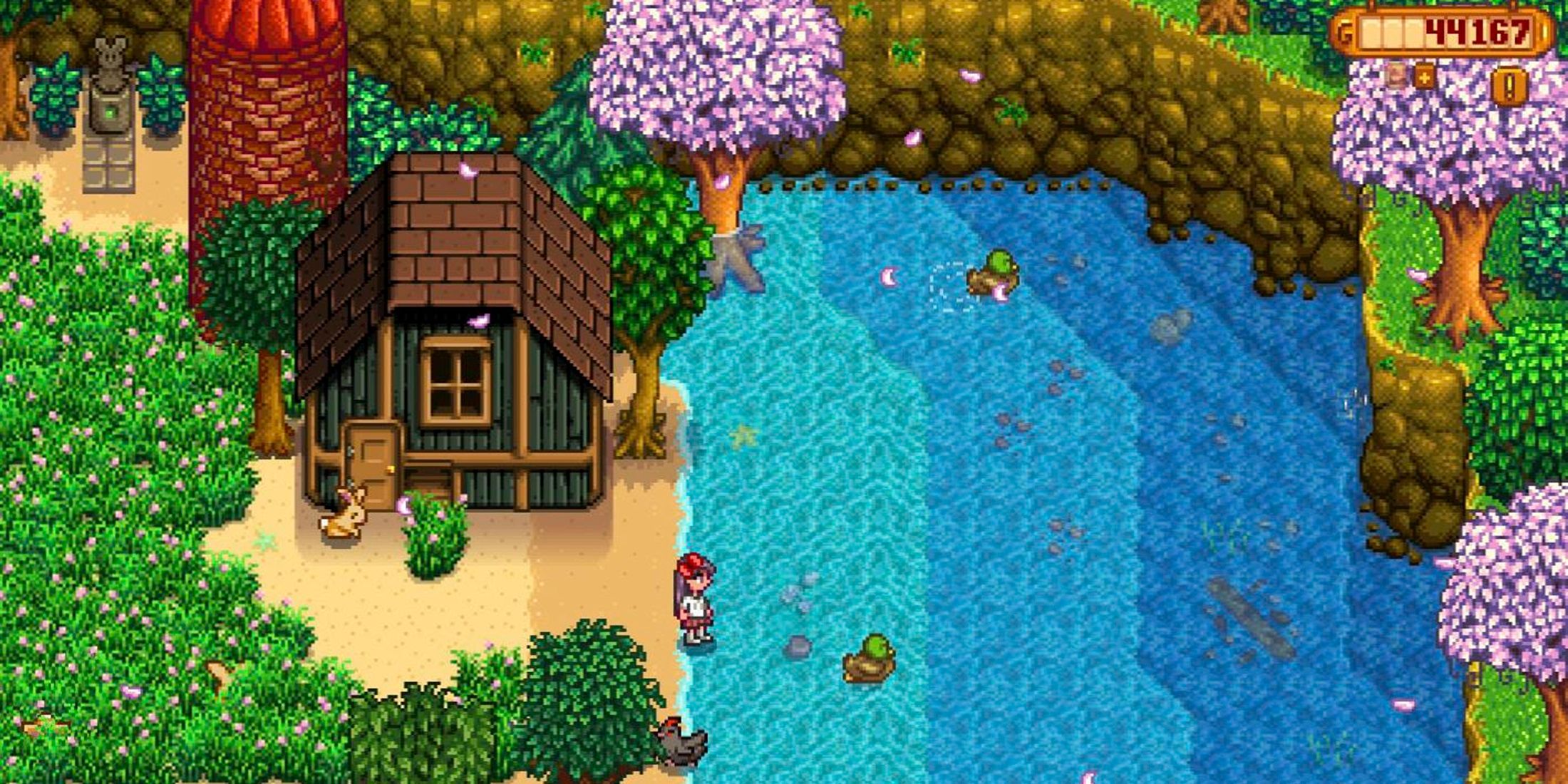 Descubra um detalhe do Quacking em Stardew Valley