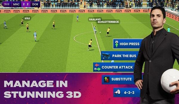 Soccer Manager 2024 Mod captura de pantalla 1