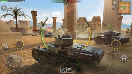 Battle Tanks: Online War games ကိုဖန်သားပြင်4