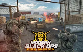 Modern Black Ops FPS Offline captura de pantalla 4