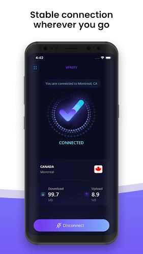 vpnify - Unlimited VPN Proxy ảnh chụp màn hình 3