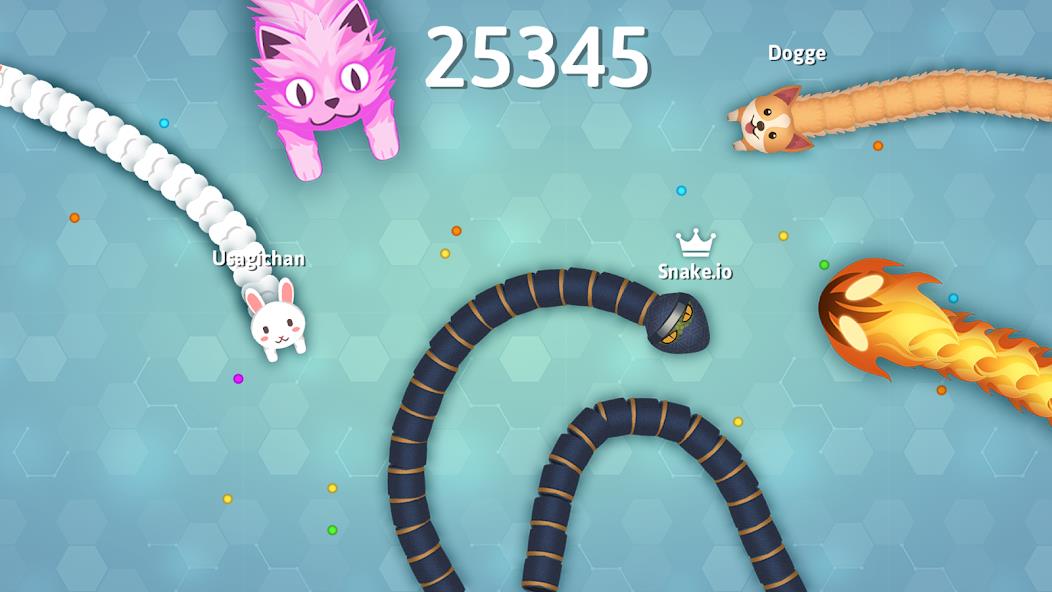 Snake.io - Fun Snake .io Games Mod screenshot 1