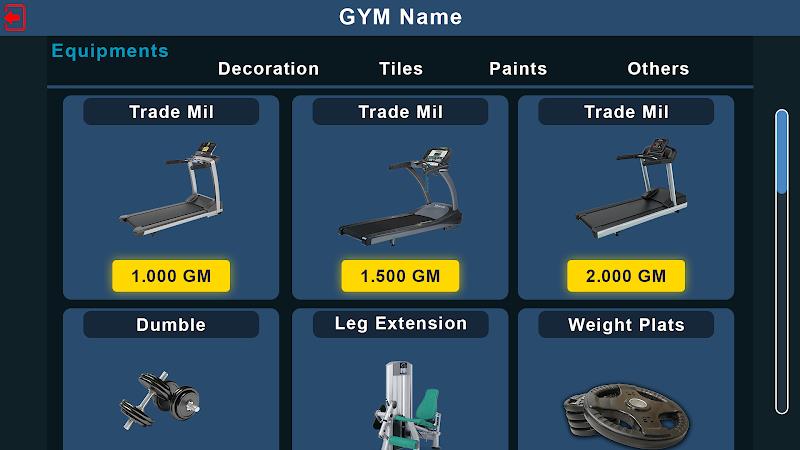 Gym Simulator : Gym Tycoon 24 ကိုဖန်သားပြင်3