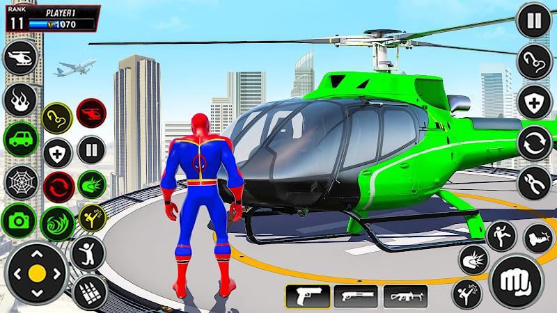 ภาพหน้าจอ Miami Superhero: Spider Games 2