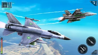 Combat Fighting Airplane Games 스크린샷 3