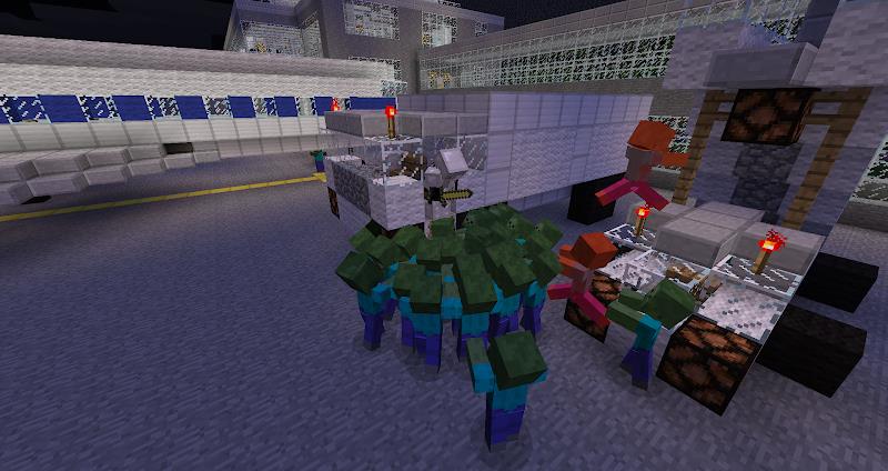 Minecraft: Zombie and Mutant screenshot 4