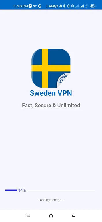 ภาพหน้าจอ Sweden VPN - Fast & Secure 3