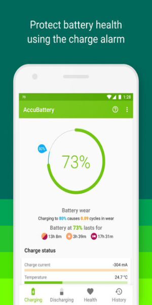 Accu​Battery - Batería captura de pantalla 1