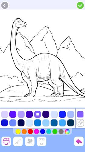 Dino Coloringスクリーンショット3