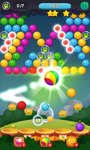 Frog pop bubble island экрана 4