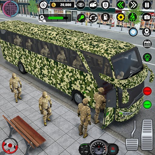 Army Bus Transporter