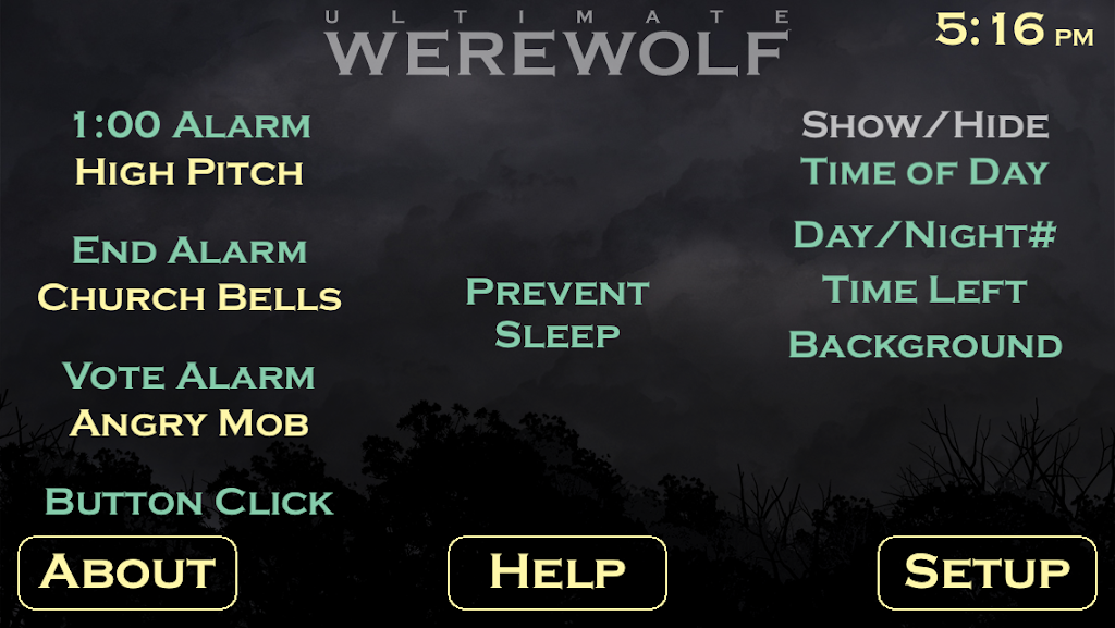 Ultimate Werewolf Timer Captura de tela 2