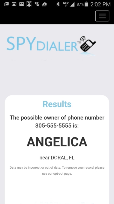 ภาพหน้าจอ Spy Dialer 2