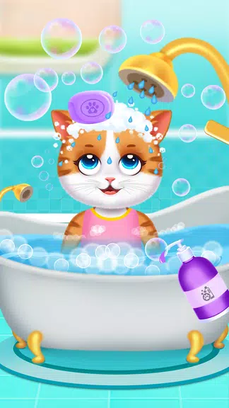 Cute Kitty Cat Pet Care স্ক্রিনশট 2