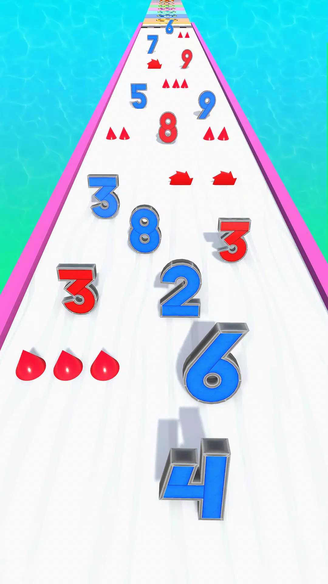 Number Master Run 3D Games ekran görüntüsü 1