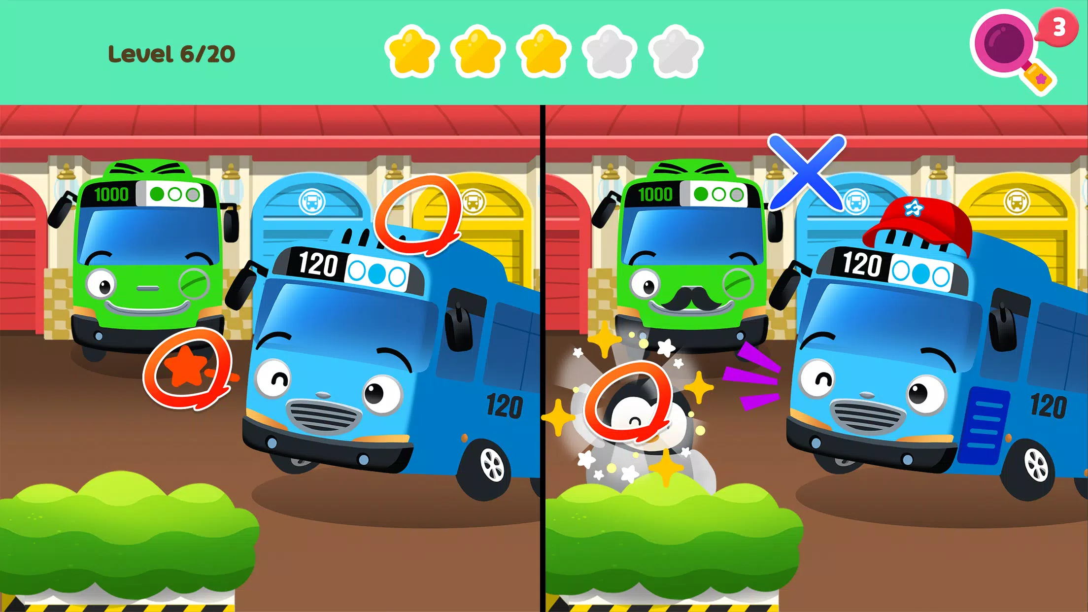 ภาพหน้าจอ Tayo Coloring & Games 2