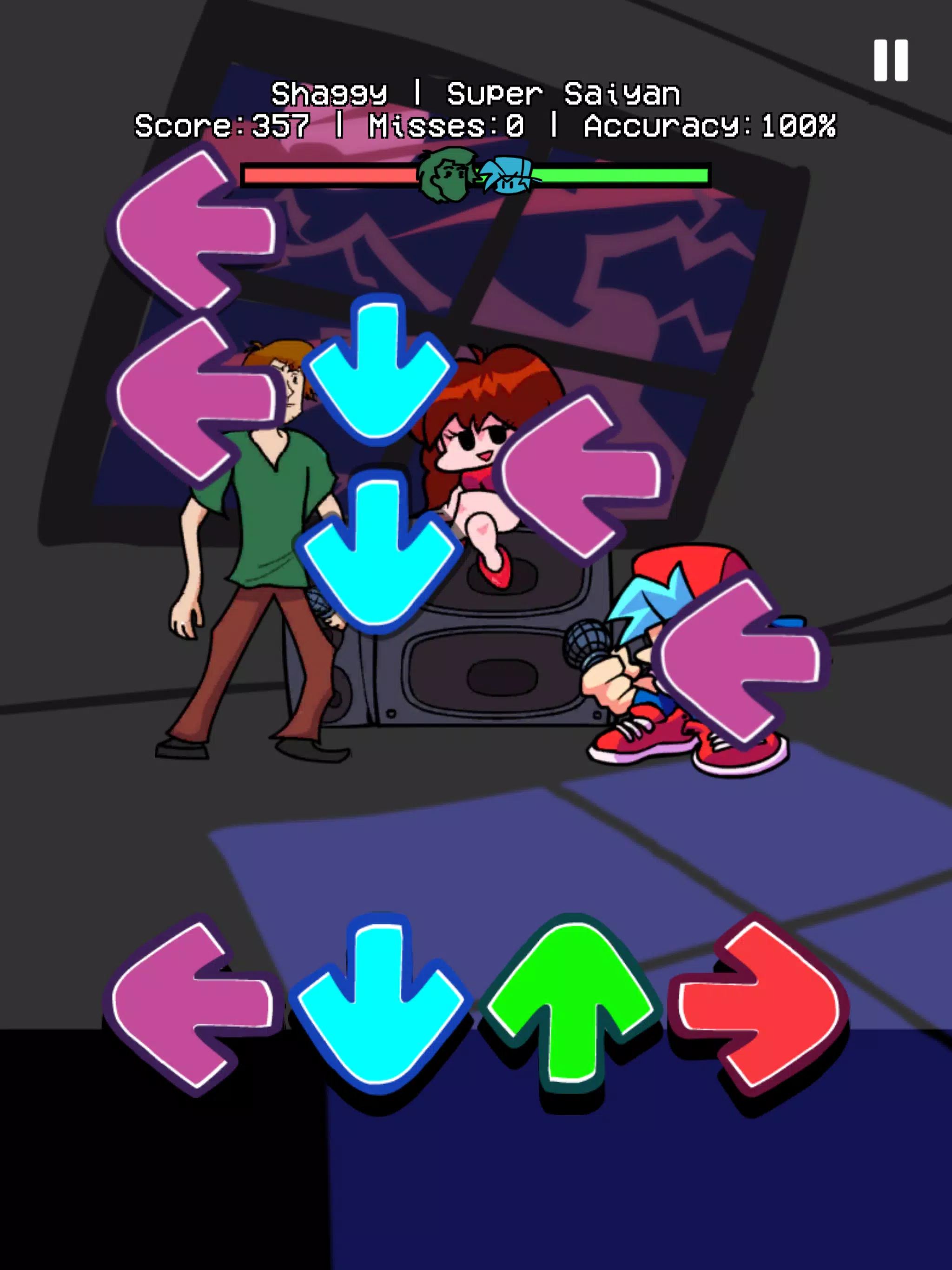 VS Shaggy Funny Mod ekran görüntüsü 4