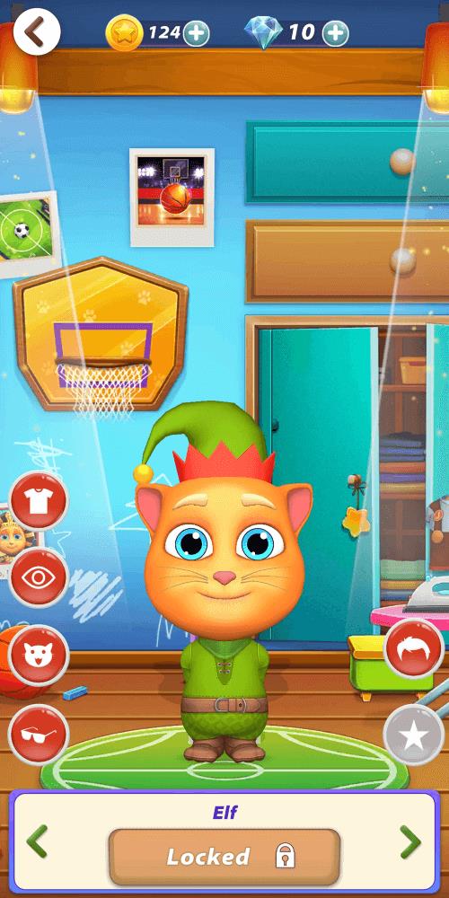 Virtual Pet Tommy - Cat Game स्क्रीनशॉट 2