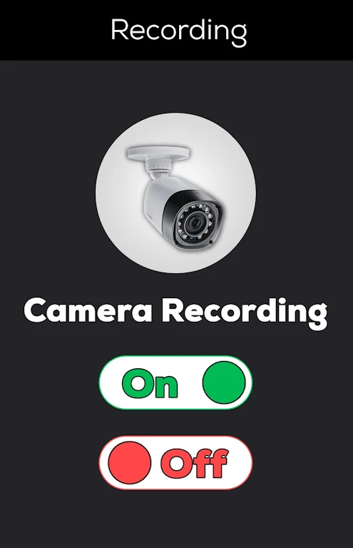 CCTV Camera Recorder 스크린 샷 1