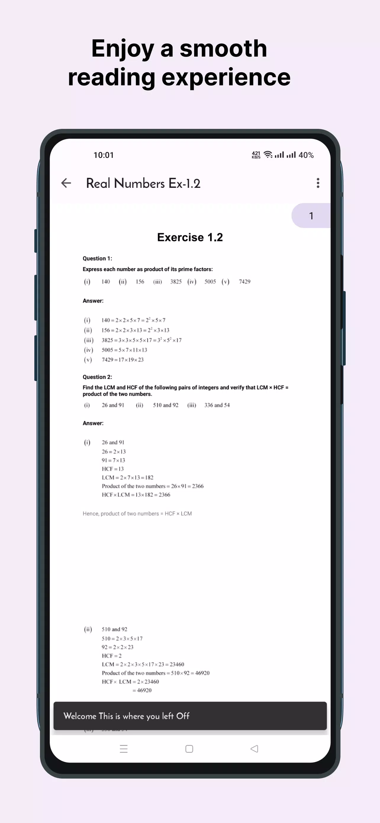 Class 10 NCERT Solutions экрана 4