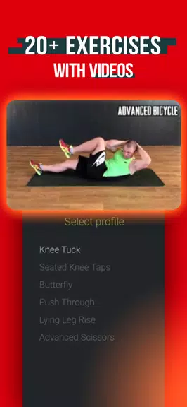 Screenshot Abs Workout: Six Pack at Home 3