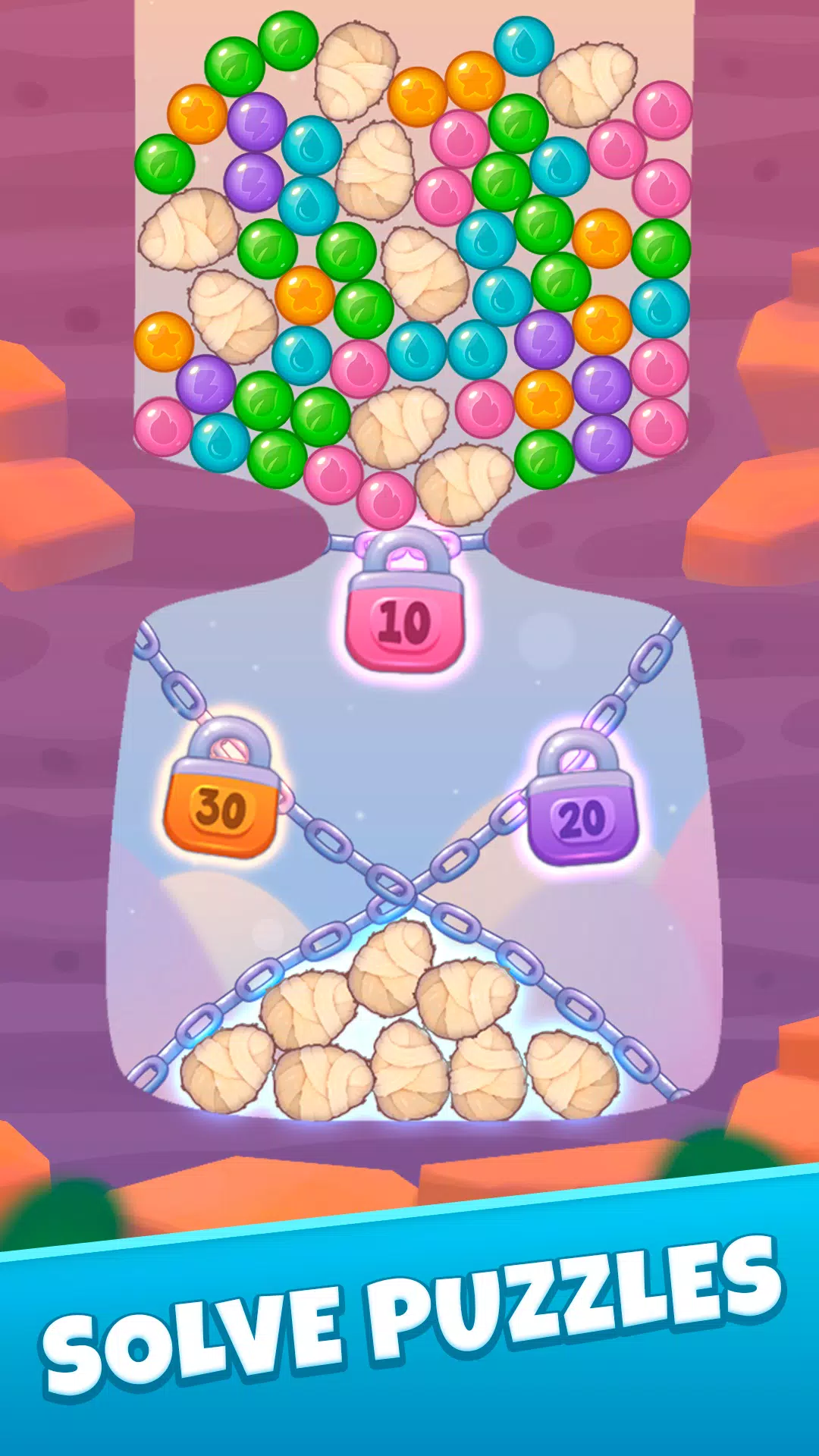 Pop Blast - Match Ball Puzzle ekran görüntüsü 2