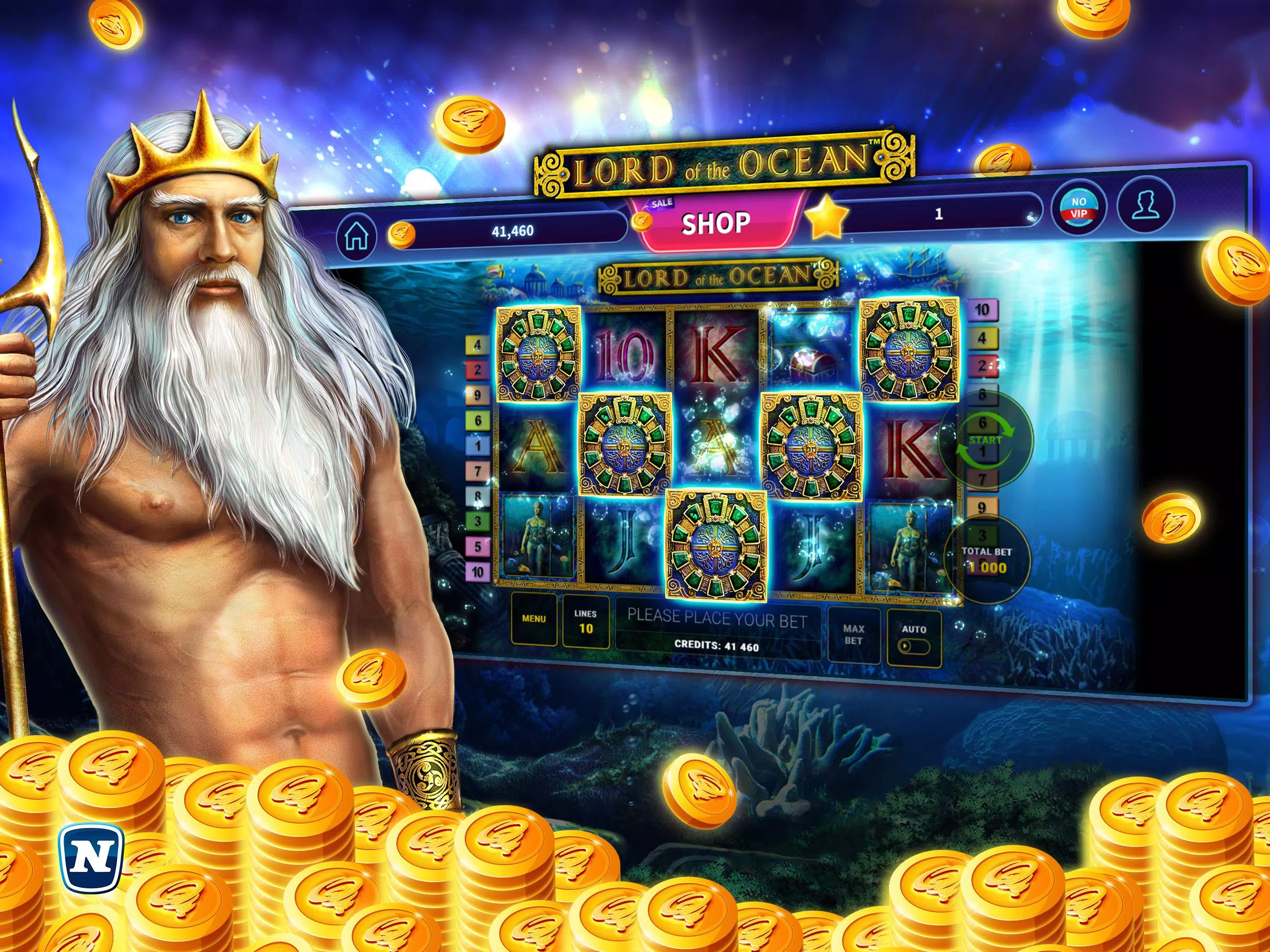 Lord of the Ocean™ Slot ảnh chụp màn hình 4