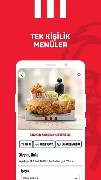 KFC Türkiye – Yemek Siparişi應用截圖第3張