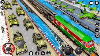 Army Vehicle Transporter Truckスクリーンショット4