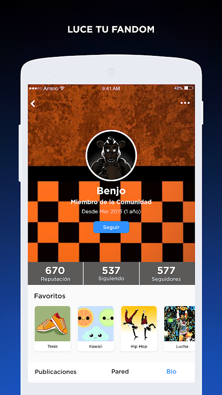 FNAF Amino en Español screenshot 1