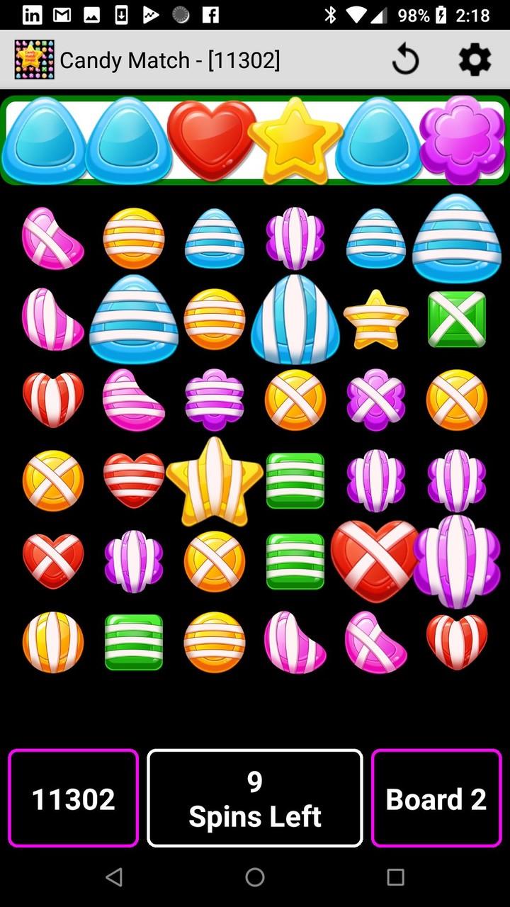 Candy Match Bingo ảnh chụp màn hình 2