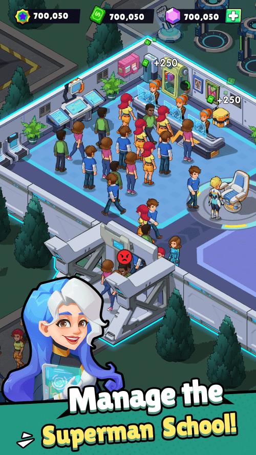 Idle Superpower School screenshot 4