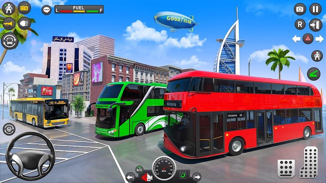 Coach Bus Simulator Games Mod screenshot 3