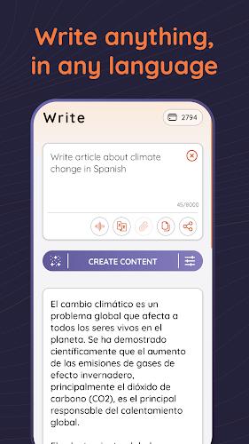 AI Chat & AI Writer - Genie zrzut ekranu 4