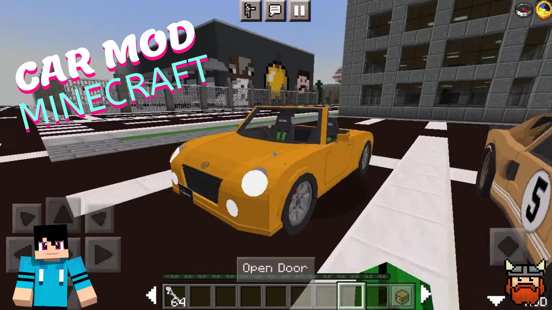 Cars Mod for Minecraft PE Скриншот 4