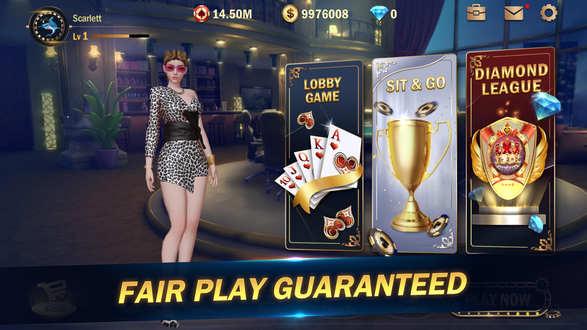 Hi Poker 3D:Texas Holdem ကိုဖန်သားပြင်2