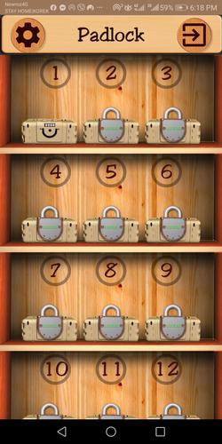 Screenshot Open The Lock(padlock puzzle) 1