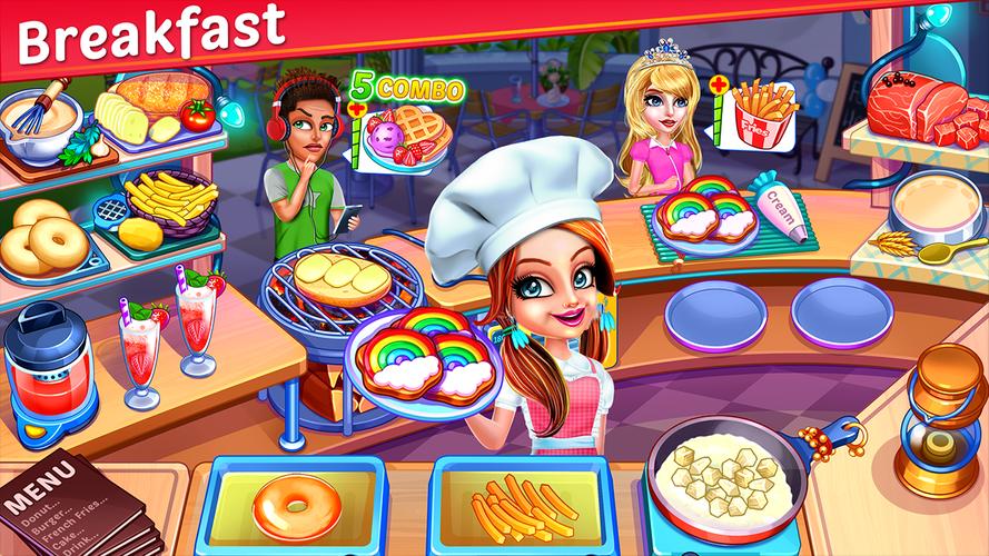 Cooking Express Cooking Games captura de pantalla 3