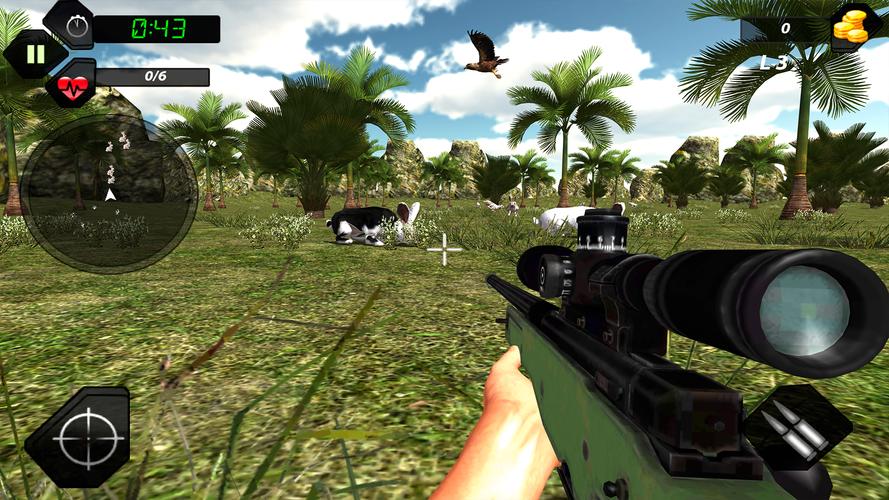 Rabbit Hunting 3D Screenshot 2