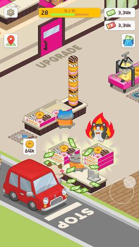 Cat diner: Franchise tycoon 스크린 샷 3