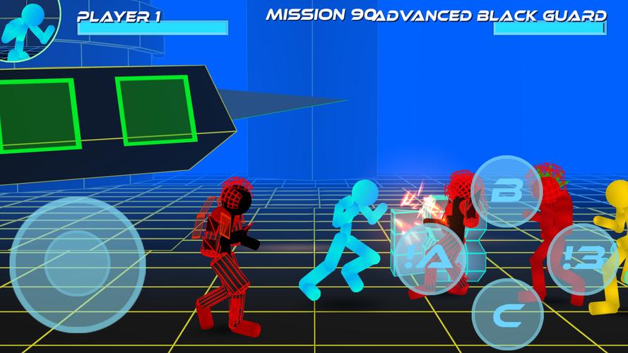 Stickman Neon Street Fighting应用截图第4张