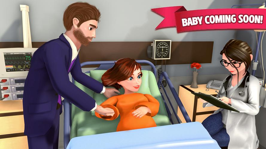 Pregnant Mom Simulator 3d Screenshot 3