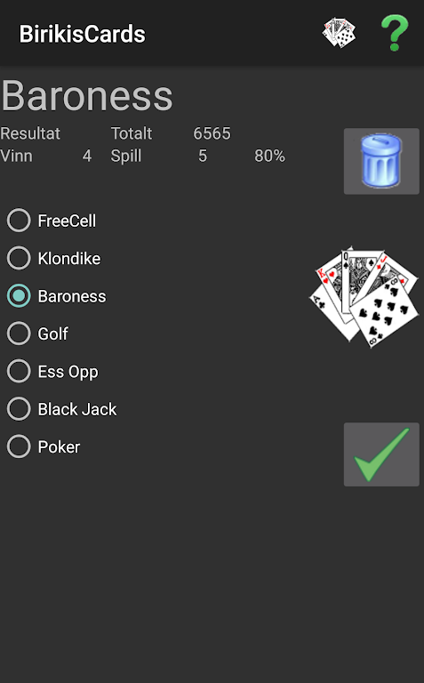 Birikis Cards screenshot 1