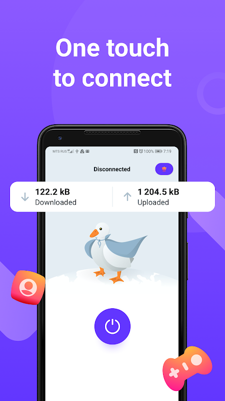 VPN Duck экрана 1