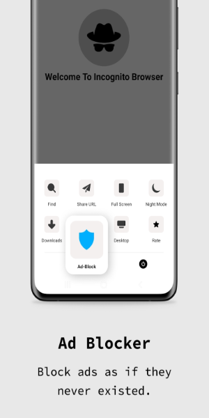 Privater Browser Inkognito App Screenshot 2