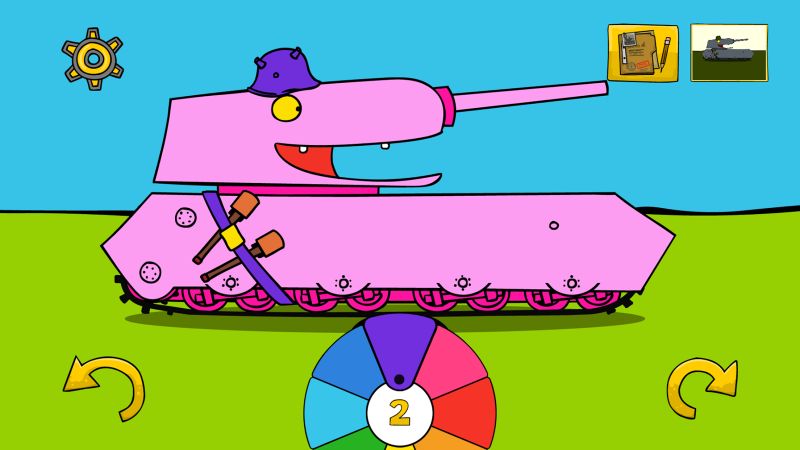 Tanktoon RanZar Coloring স্ক্রিনশট 2